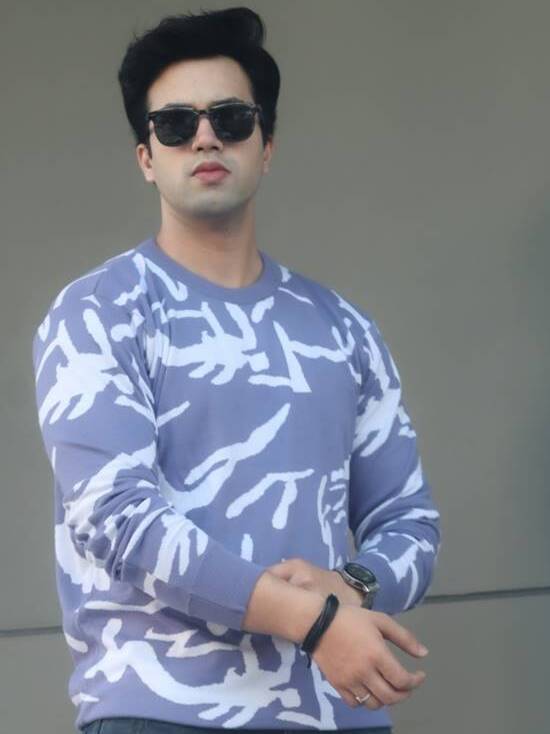 Blue Full Sleeve Sweater
