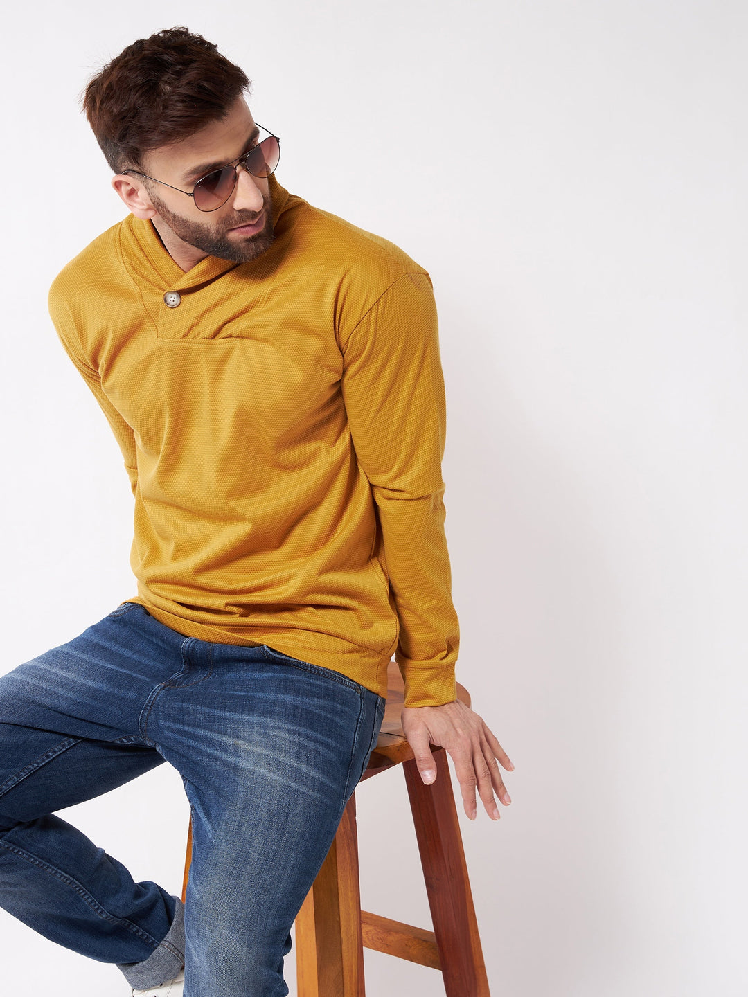 Shawl Collar PolyCotton