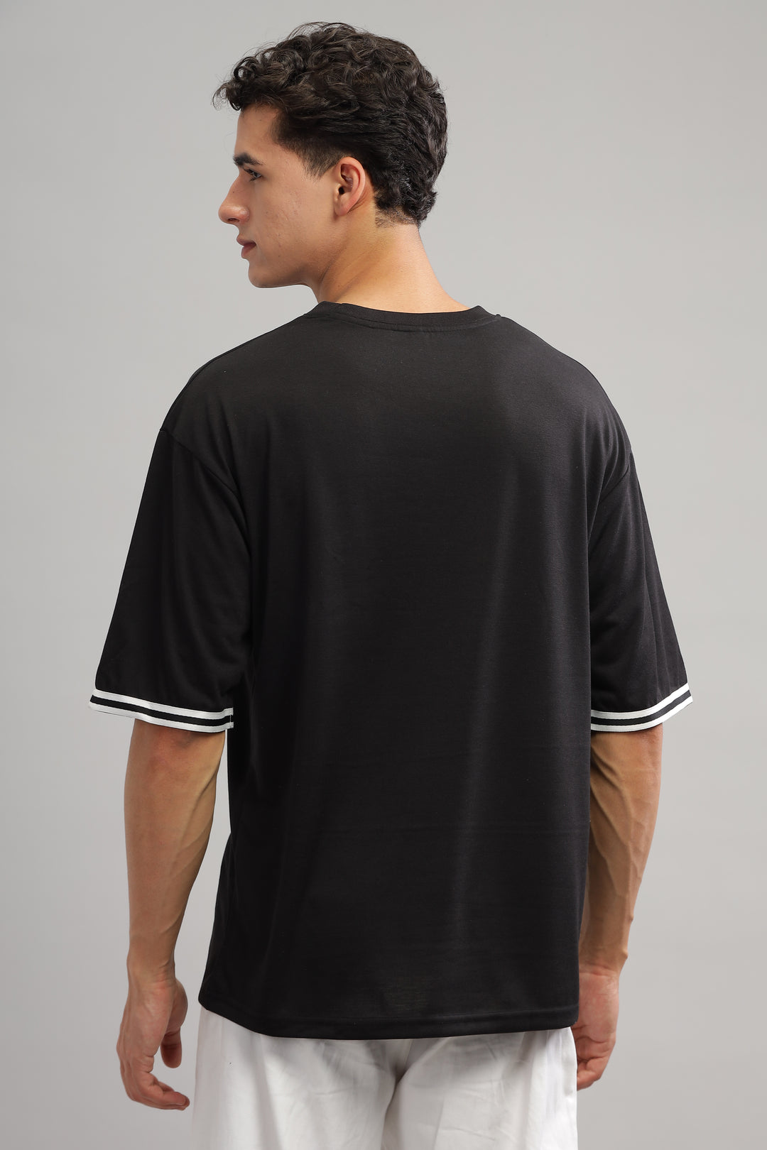 Black Oversized "Skeleton" T-Shirt