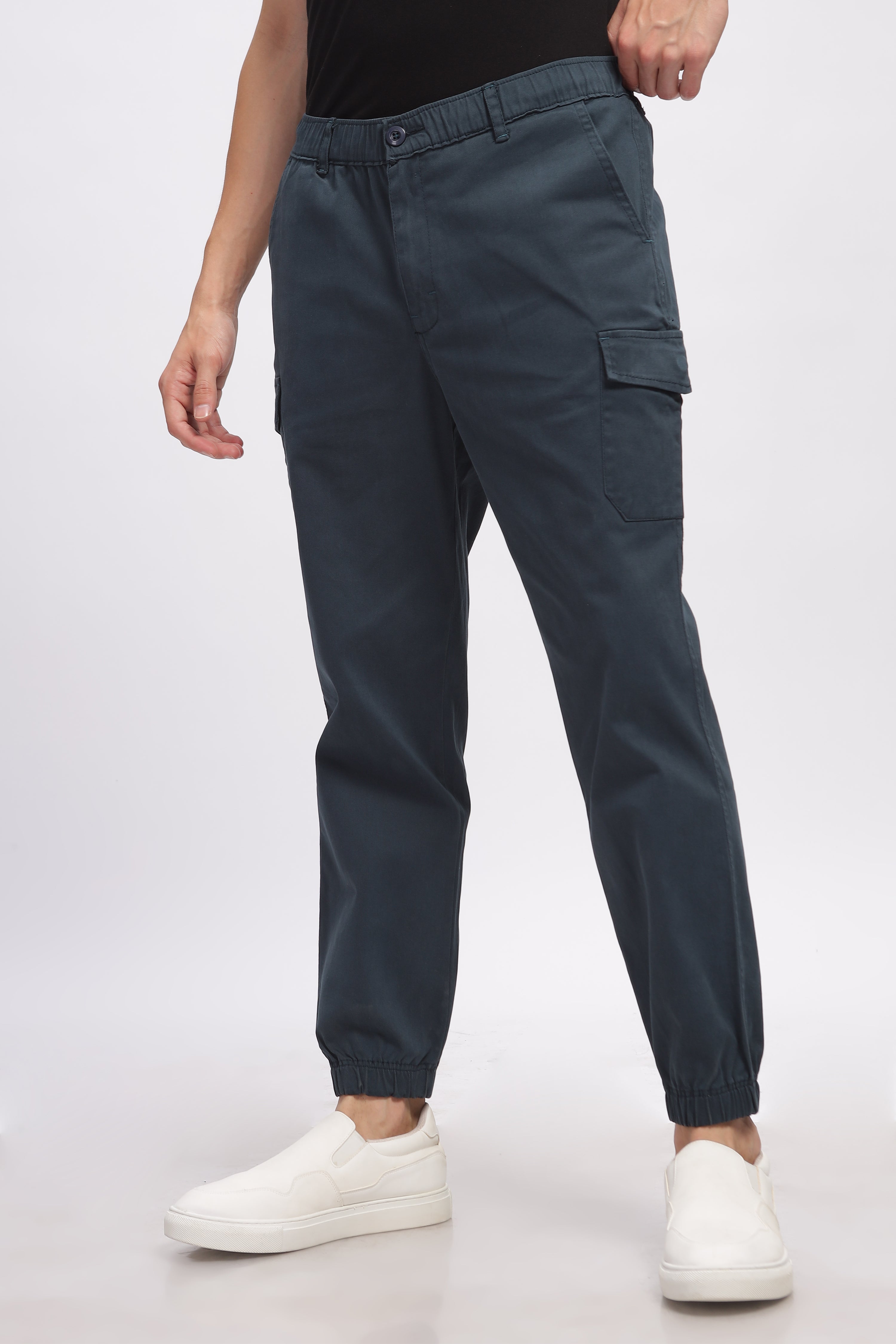 Bottle Green Sports fit Cargo Pants