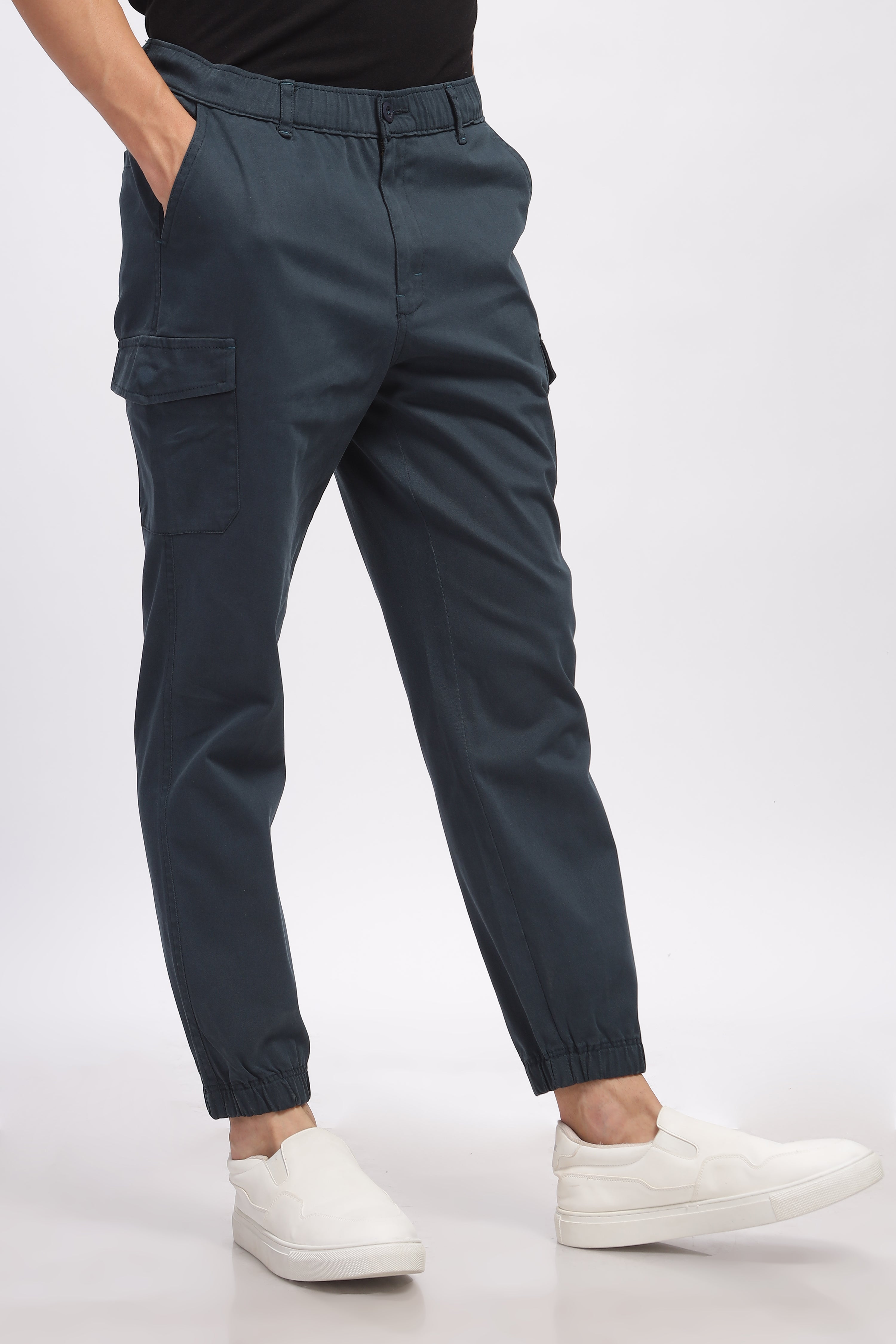Bottle Green Sports fit Cargo Pants
