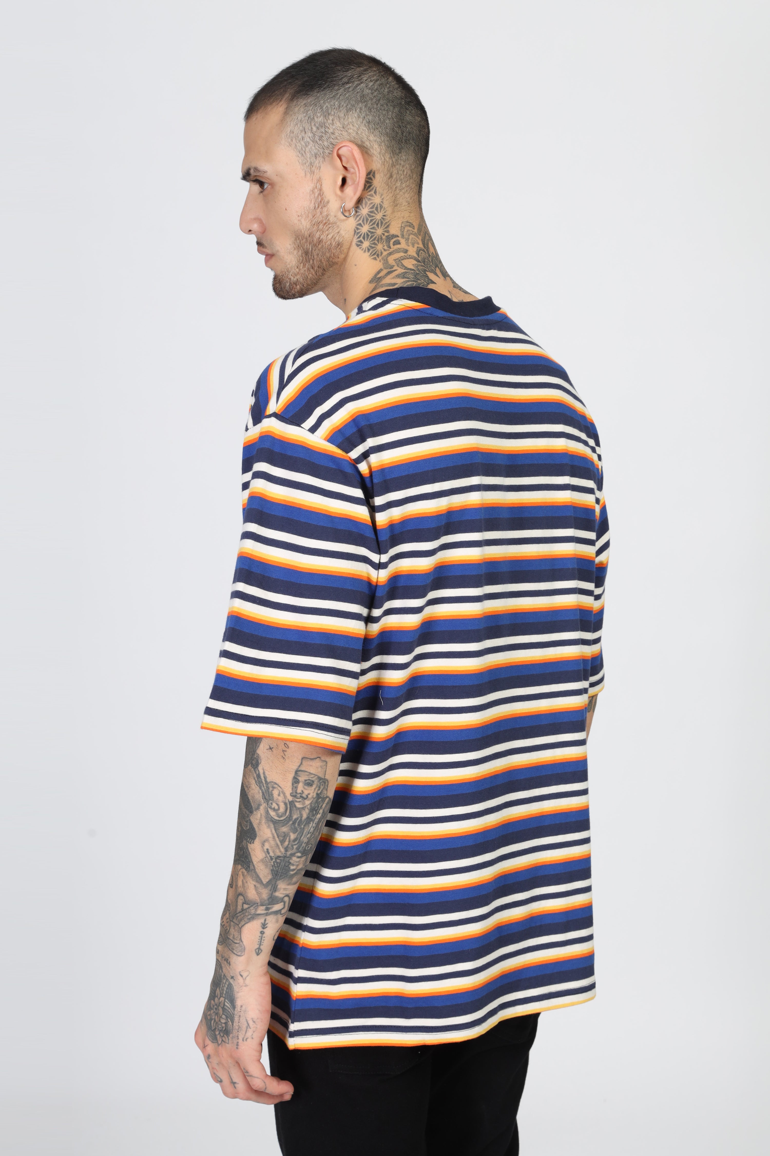 Black Horizontal Stripes T-Shirt