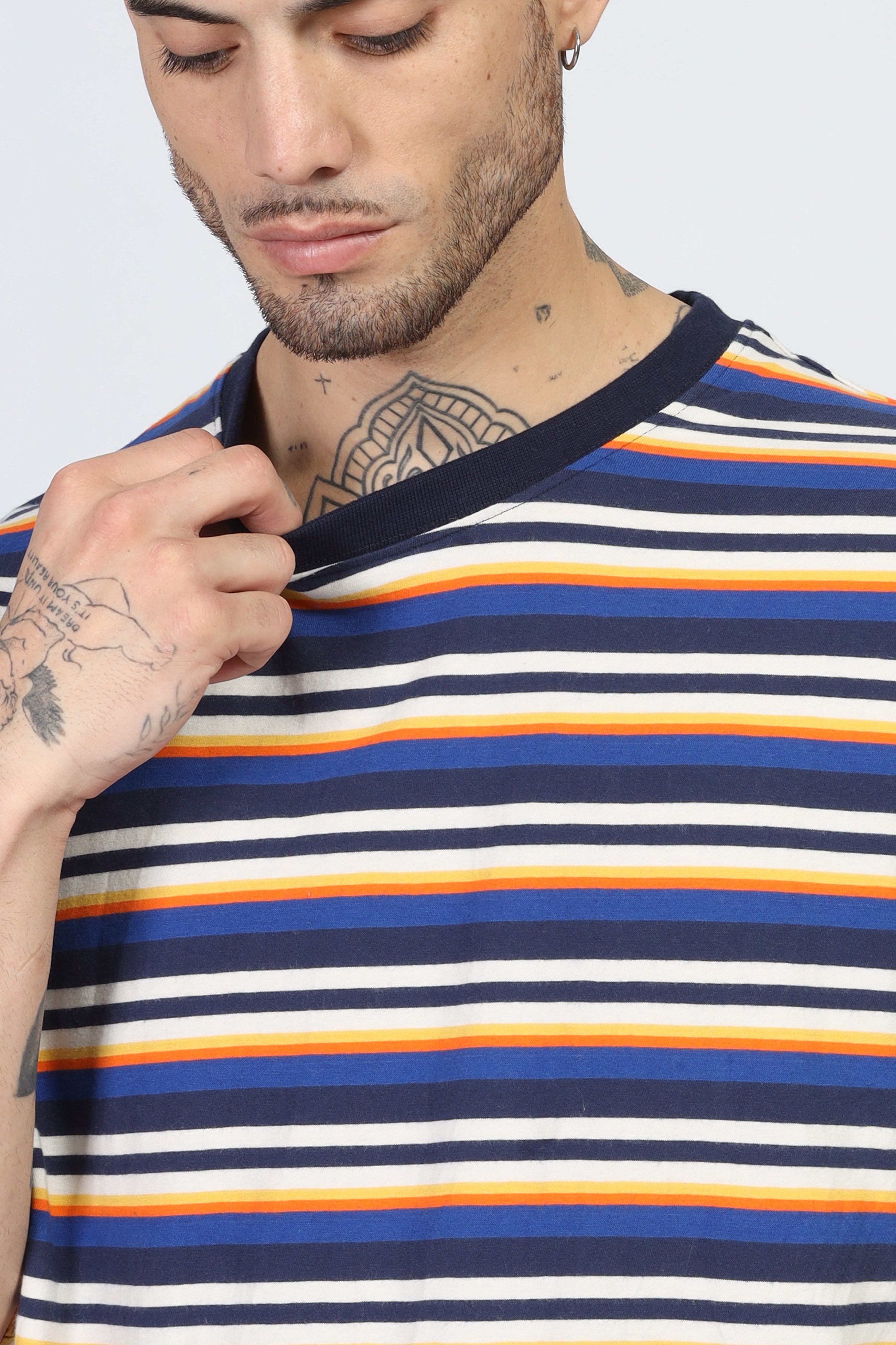 Black Horizontal Stripes T-Shirt