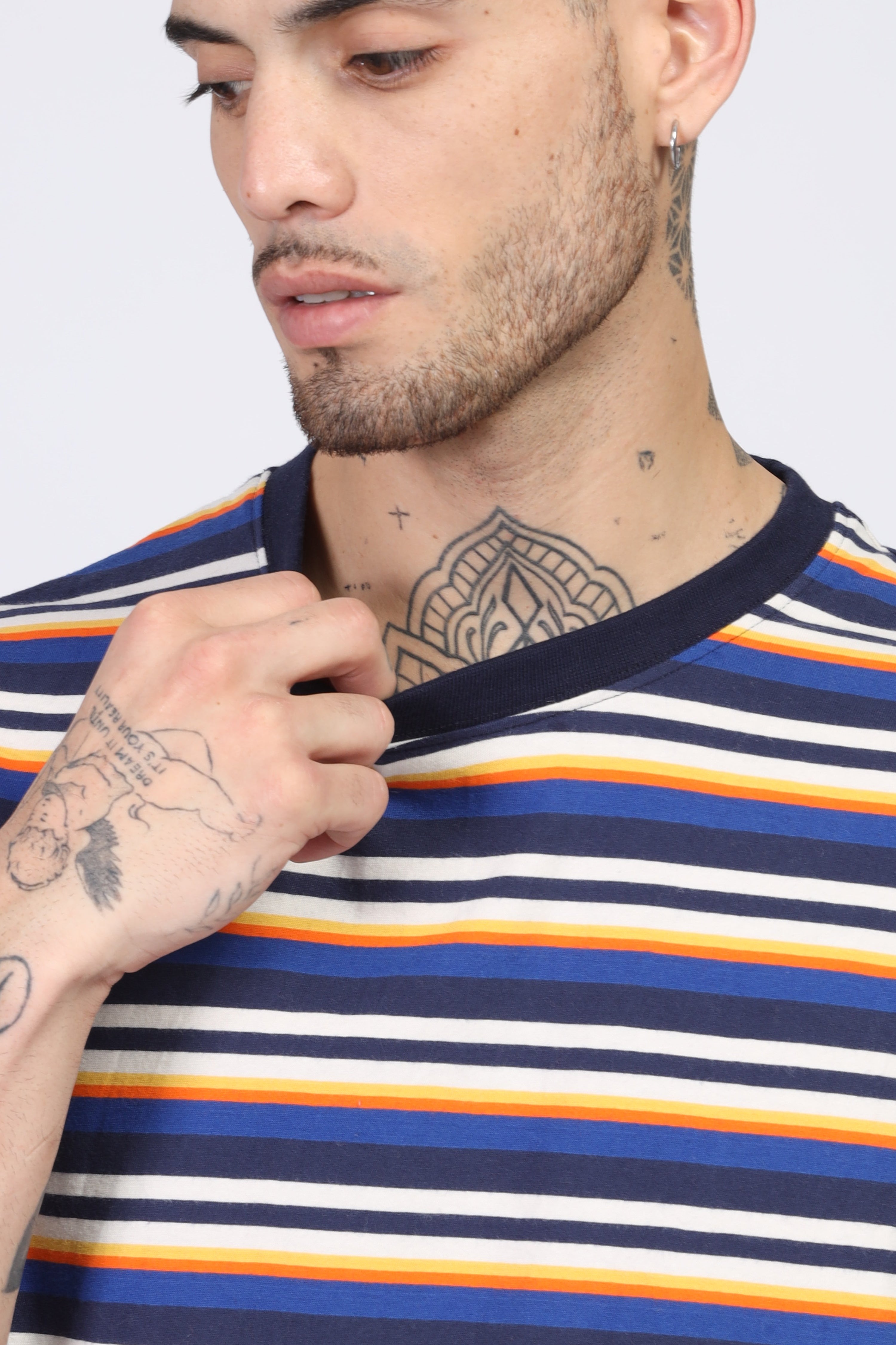 Black Horizontal Stripes T-Shirt