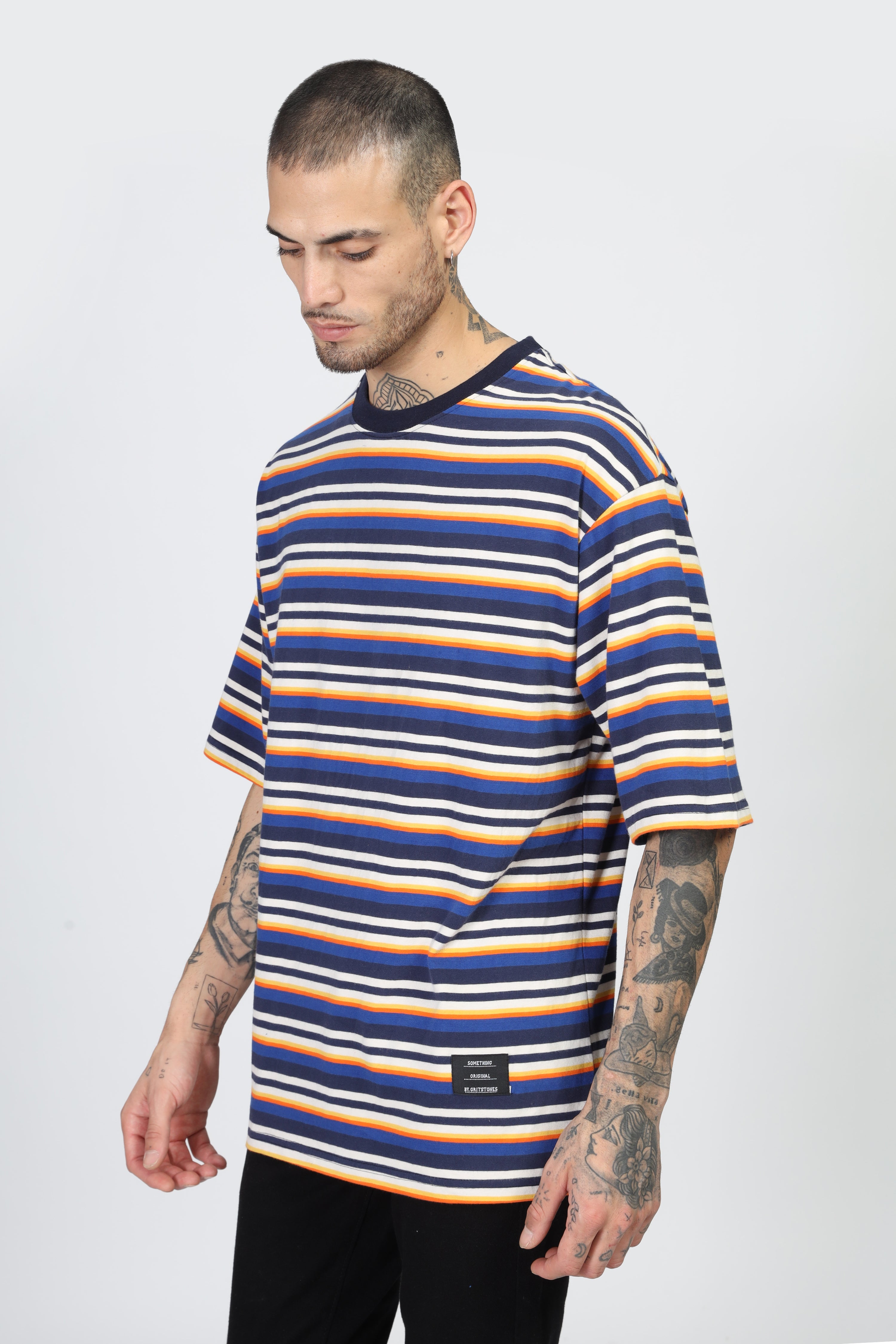 Black Horizontal Stripes T-Shirt