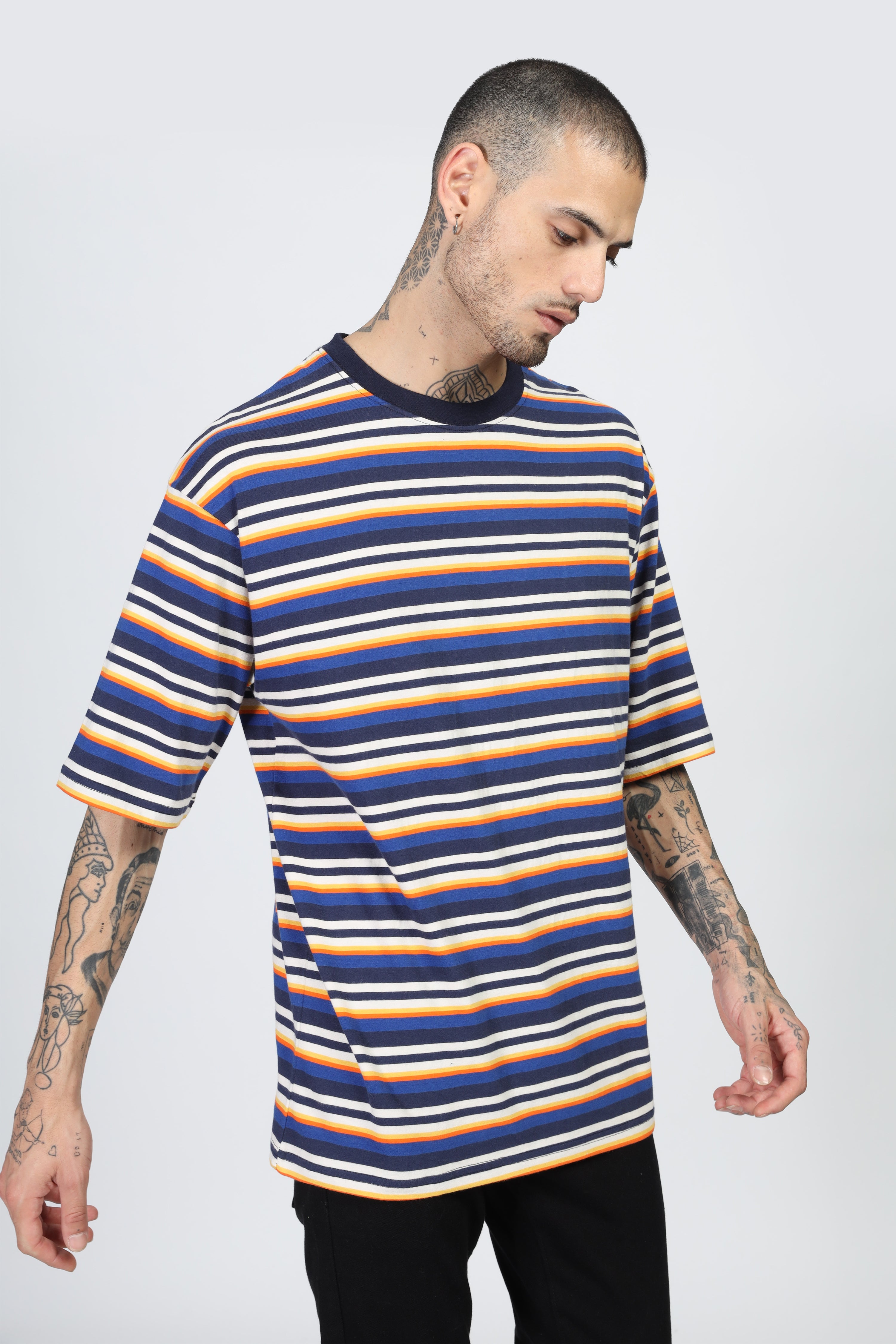 Black Horizontal Stripes T-Shirt