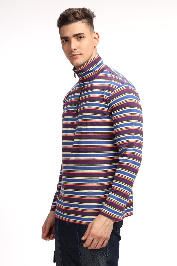Chroma Zipper Closure T-Shirt
