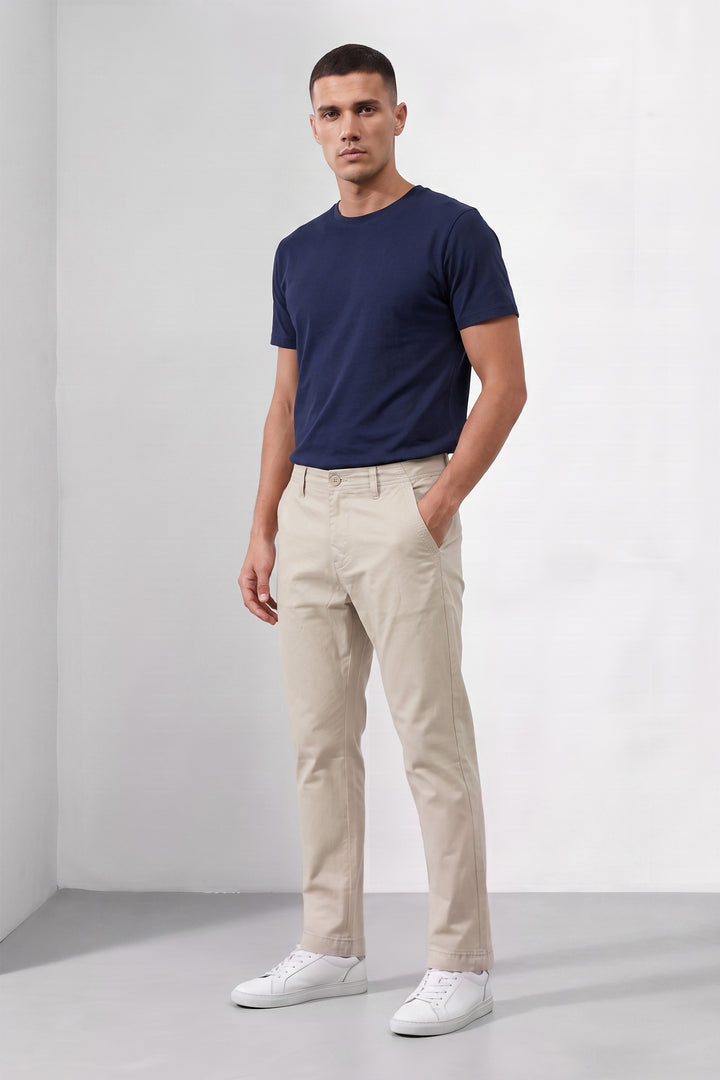 REGULAR FIT PLAIN TROUSER