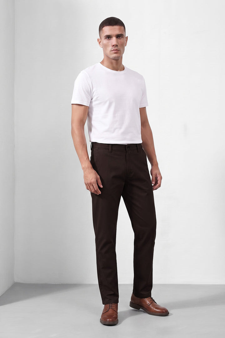 REGULAR FIT PLAIN TROUSER