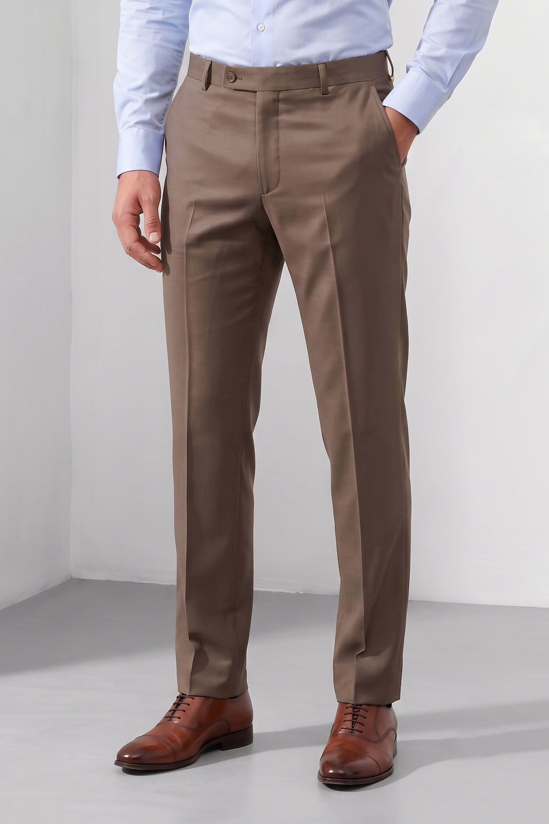 Men Solid Formal Kanso Trousers