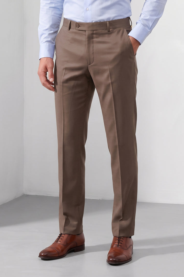 Men Solid Formal Kanso Trousers