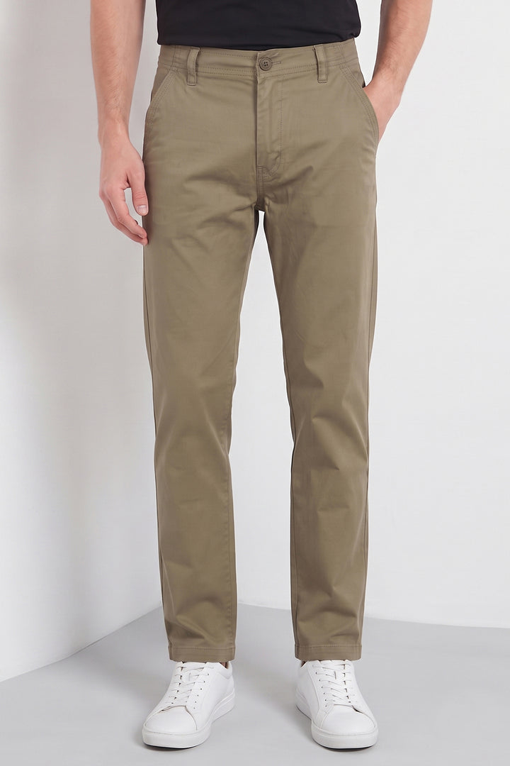 REGULAR FIT PLAIN TROUSER