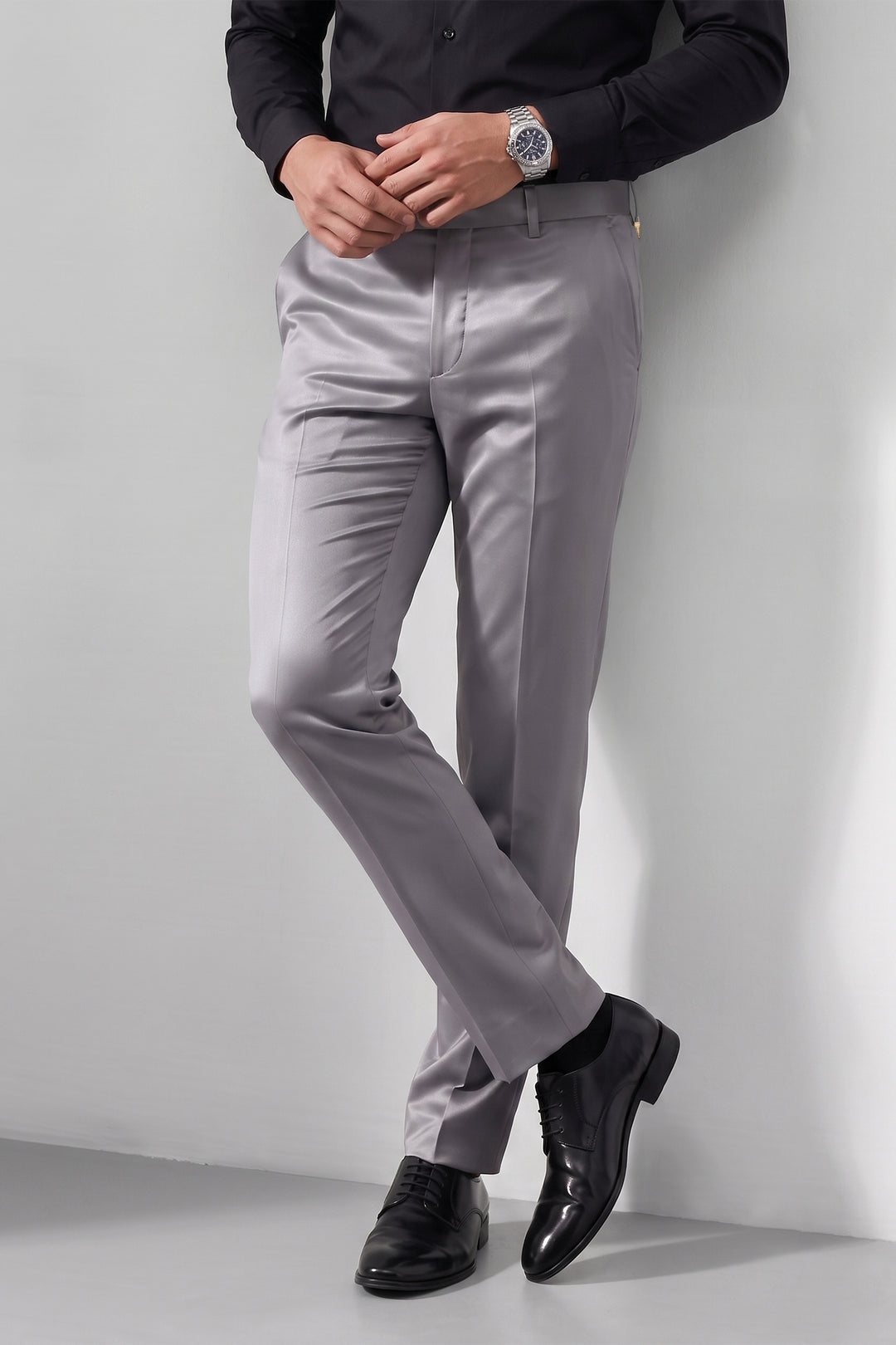 Men Solid Formal Kanso Trousers