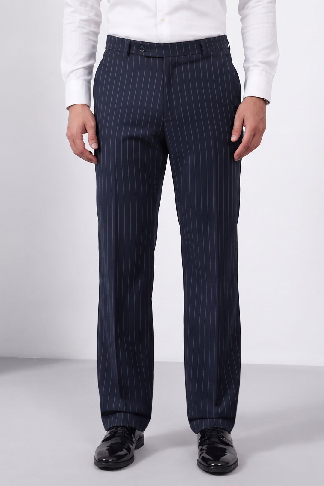 Men Striped Formal Kanso Trousers