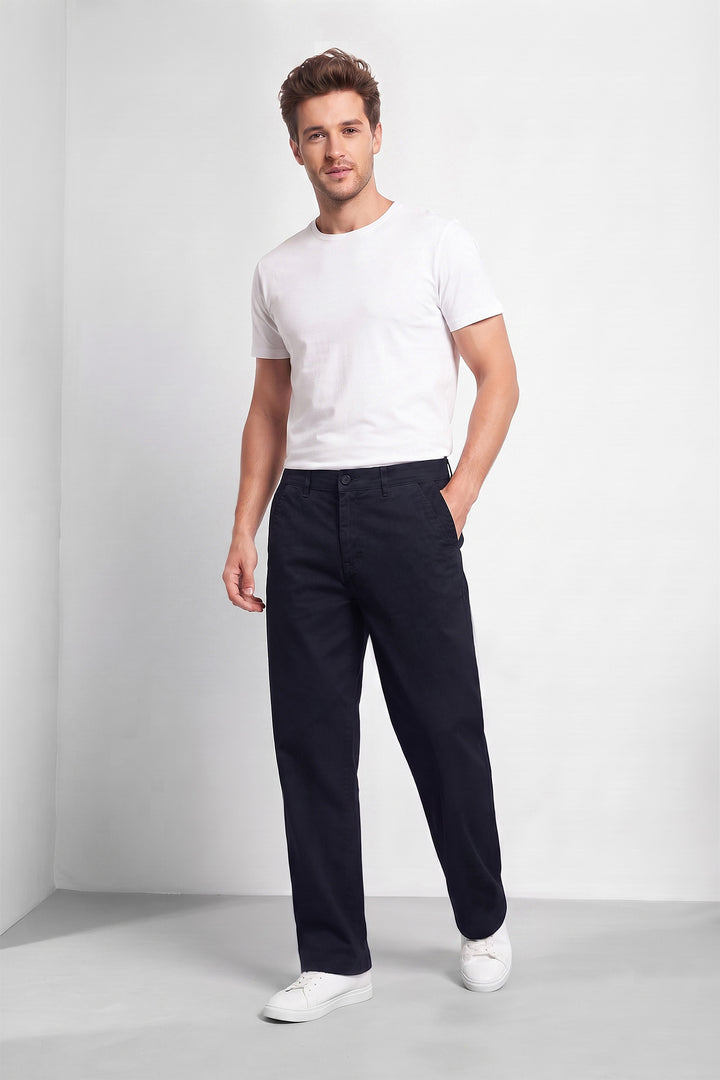 REGULAR FIT PLAIN TROUSER