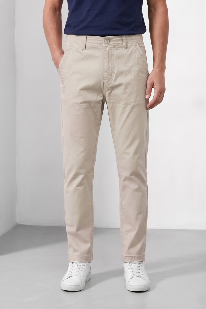 REGULAR FIT PLAIN TROUSER