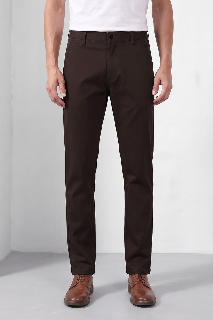 REGULAR FIT PLAIN TROUSER