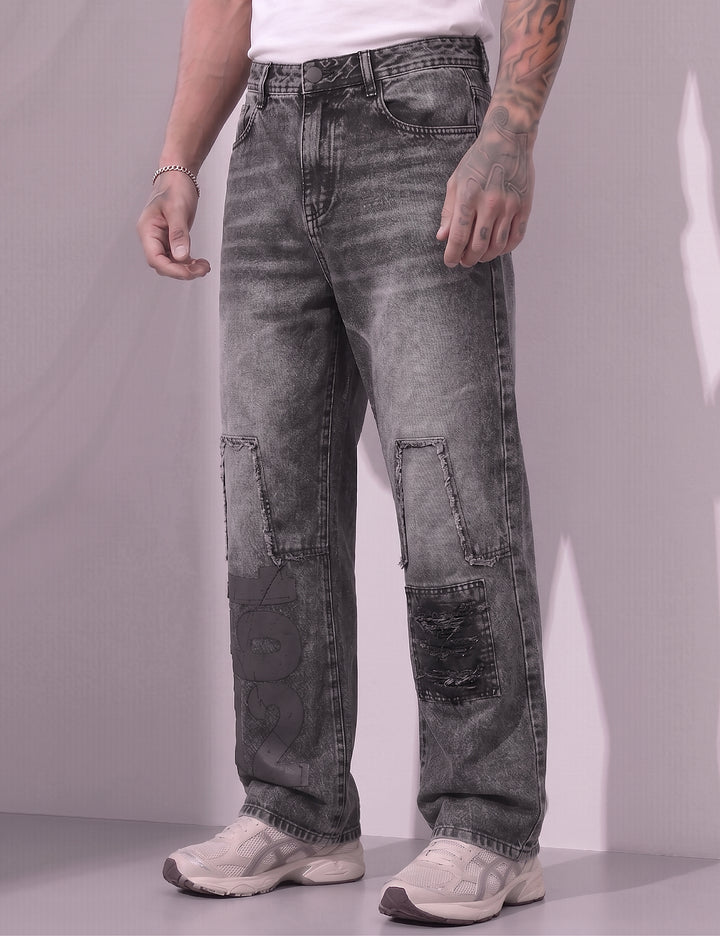 Steel Loose  fit Denim Jeans