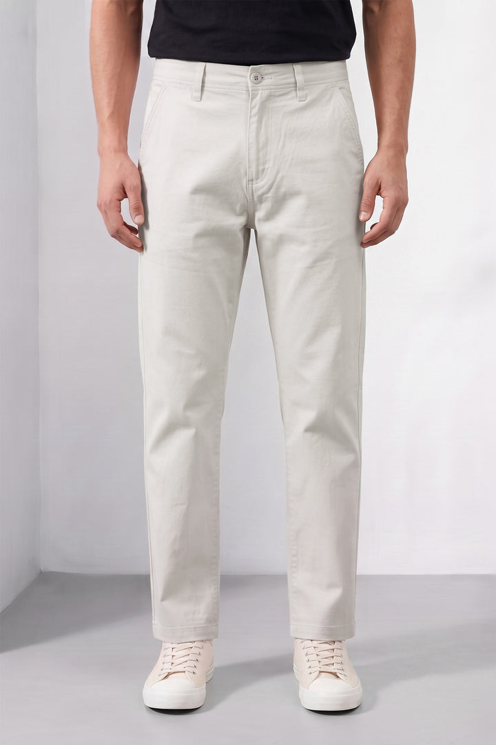 REGULAR FIT PLAIN TROUSER