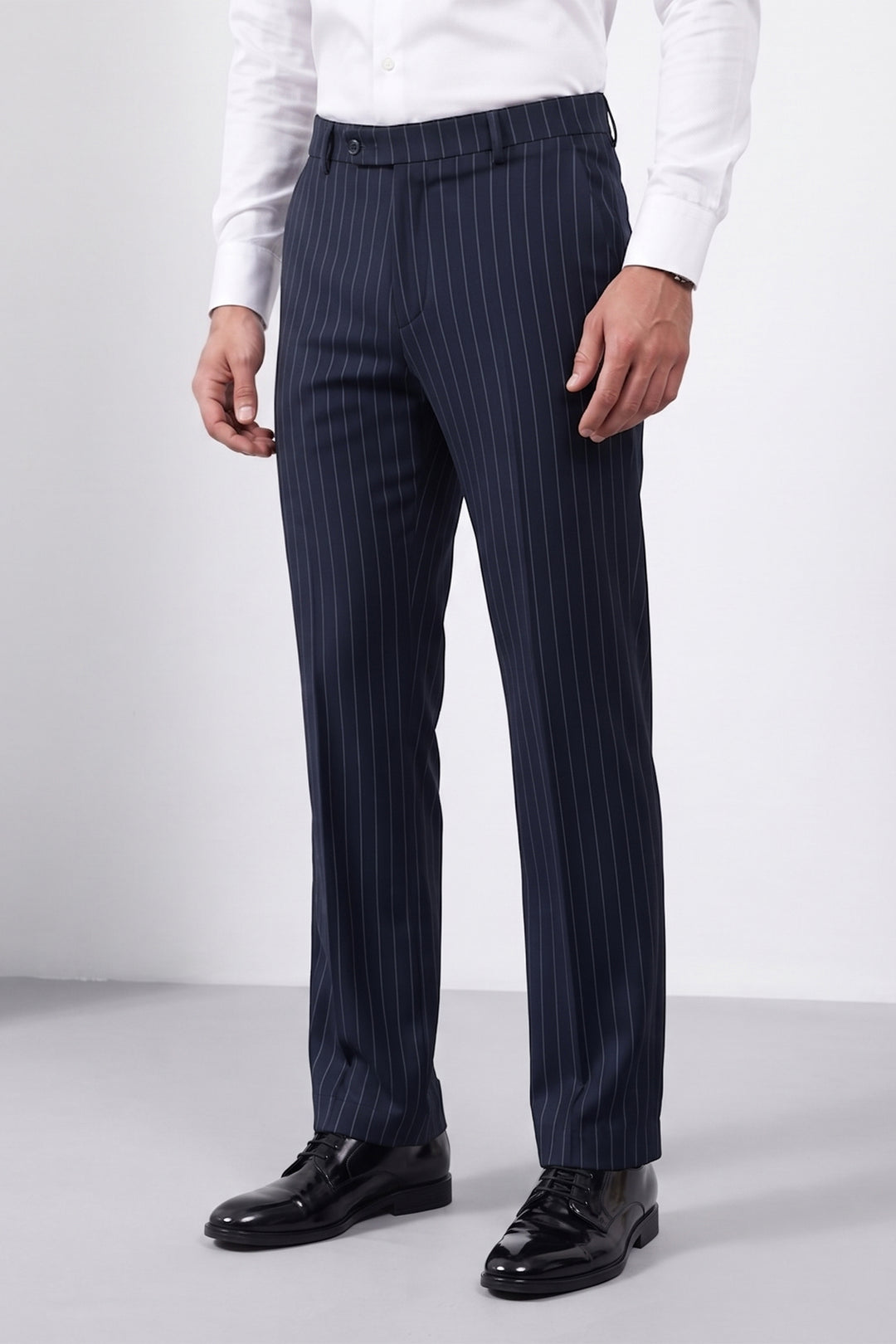 Men Striped Formal Kanso Trousers