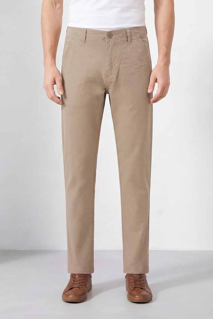 REGULAR FIT PLAIN TROUSER