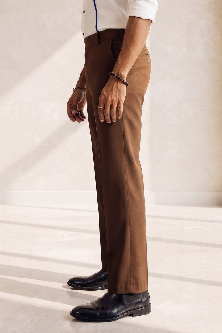 Light Brown Color Japanese Bootcut Trouser
