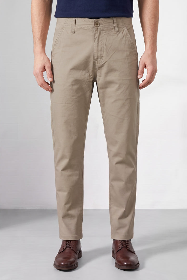 REGULAR FIT PLAIN TROUSER