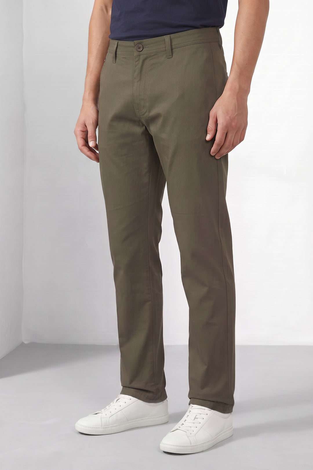 REGULAR FIT PLAIN TROUSER