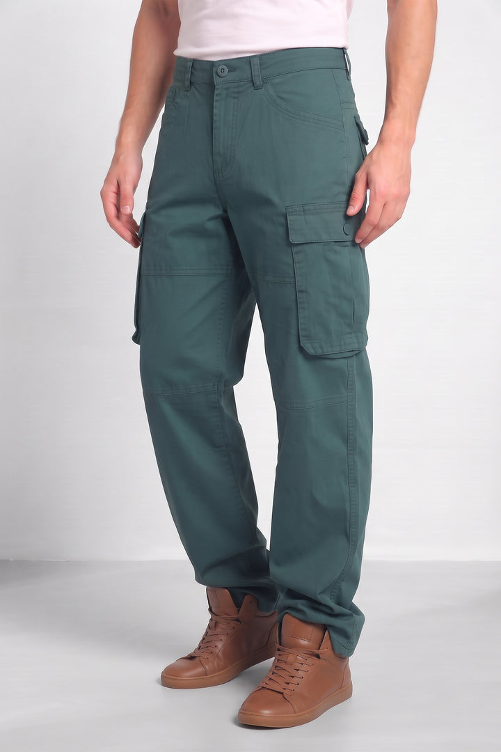 Olive Mens 6 Pocket Cargo Pants