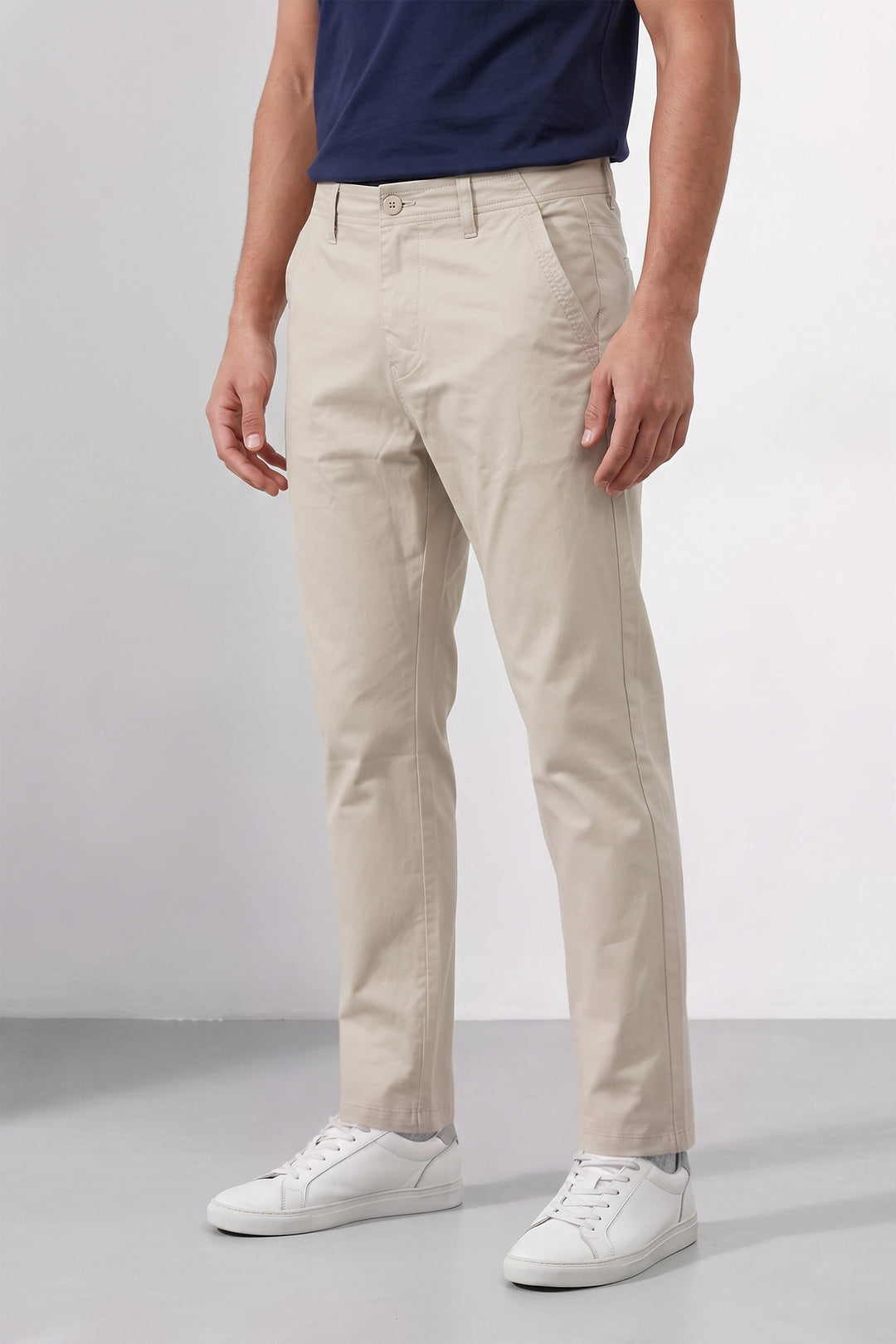 REGULAR FIT PLAIN TROUSER