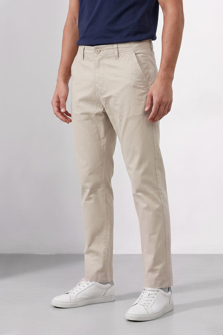 REGULAR FIT PLAIN TROUSER