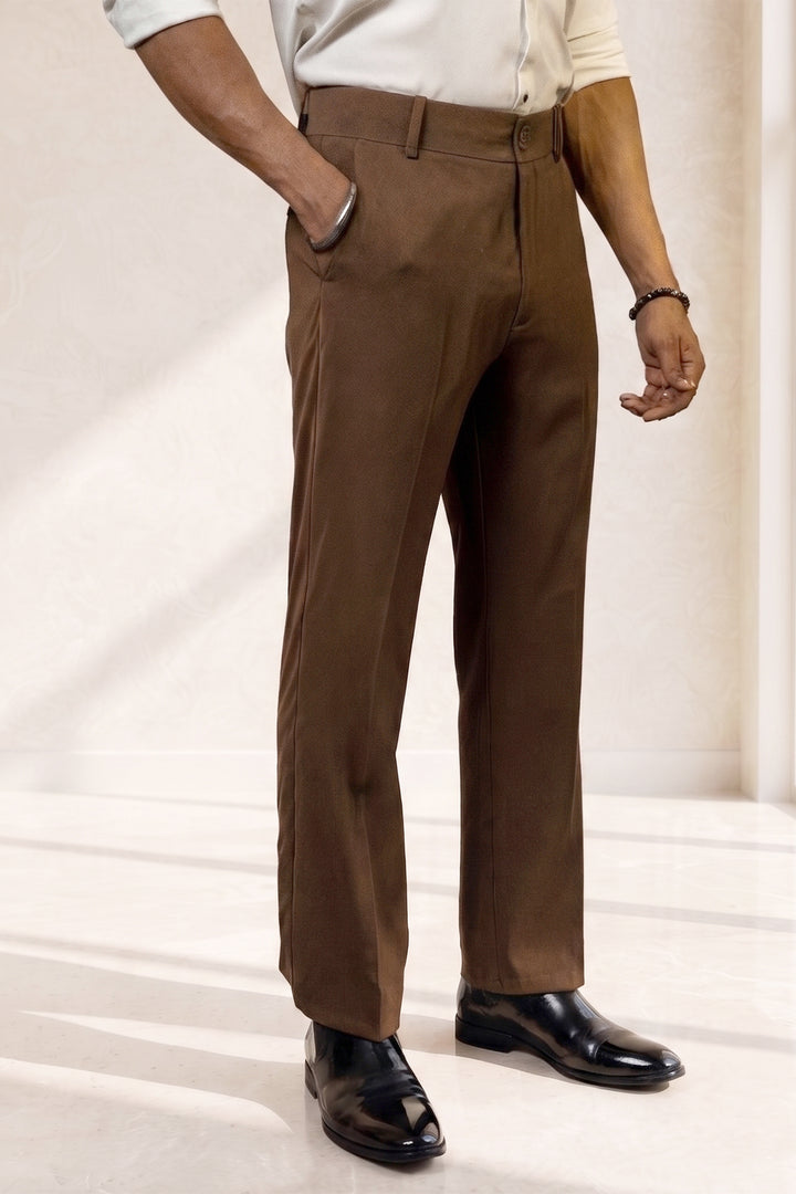 Light Brown Color Japanese Bootcut Trouser