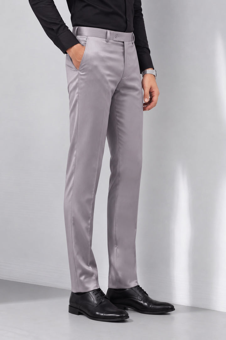 Men Solid Formal Kanso Trousers