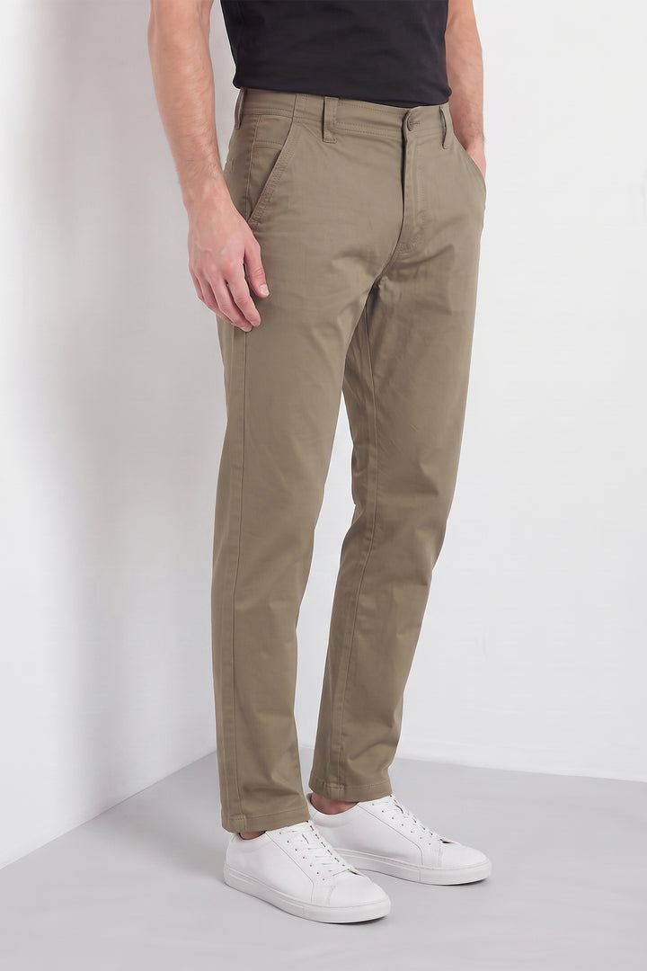 REGULAR FIT PLAIN TROUSER