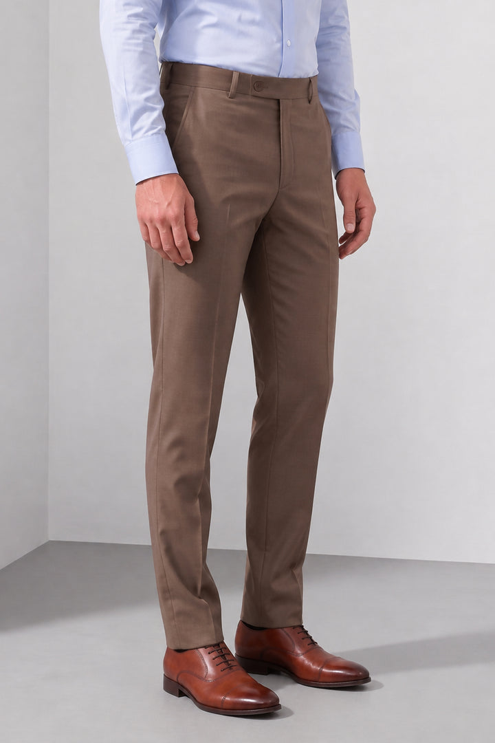 Men Solid Formal Kanso Trousers
