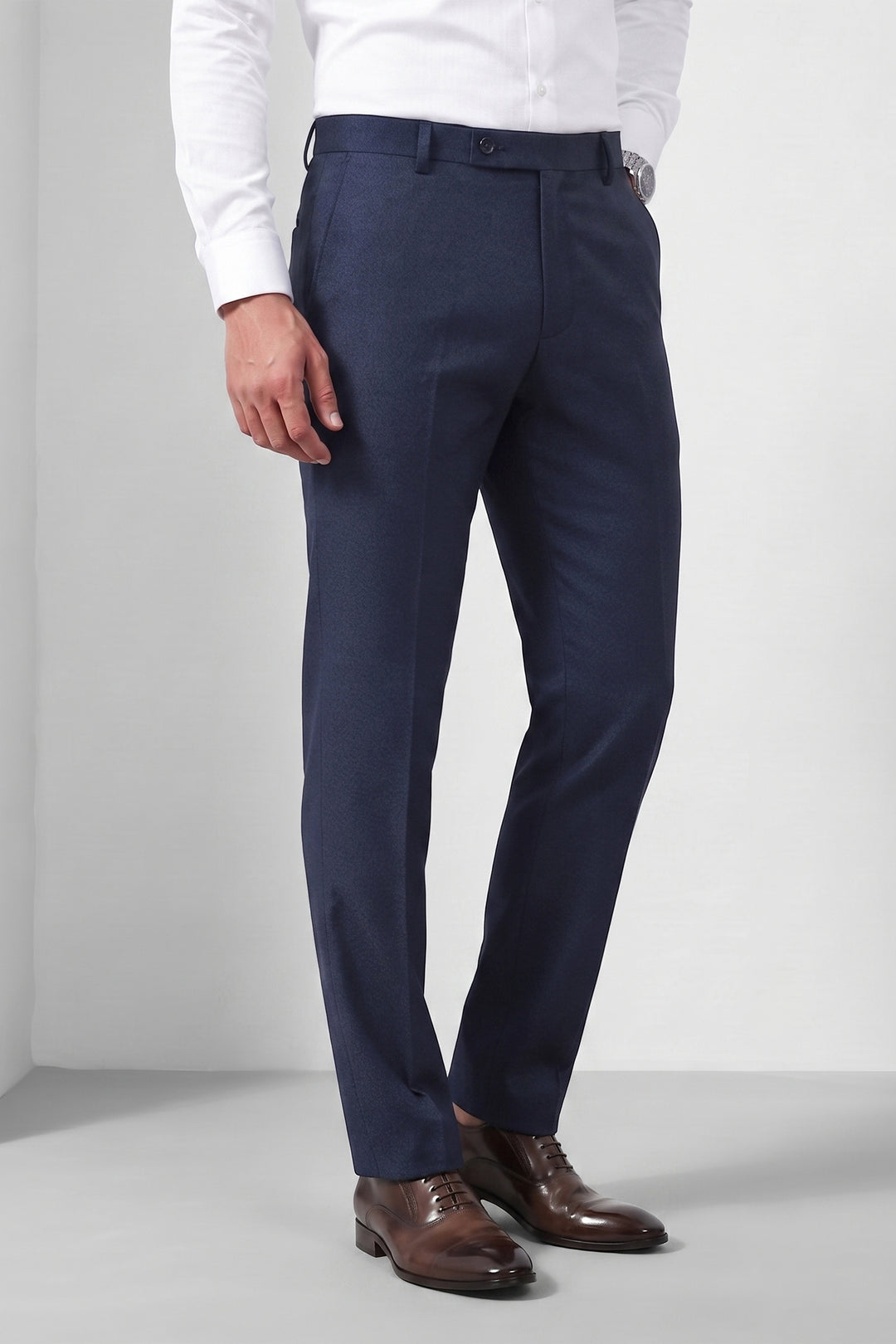 Men Solid Formal Kanso Trousers