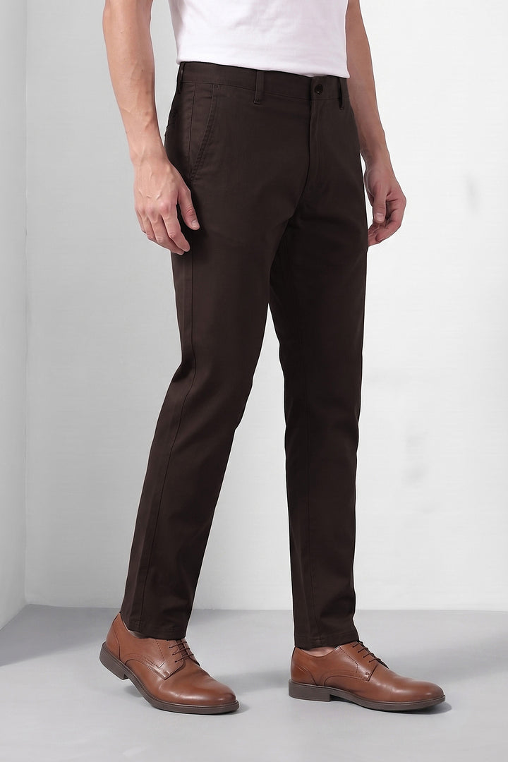 REGULAR FIT PLAIN TROUSER