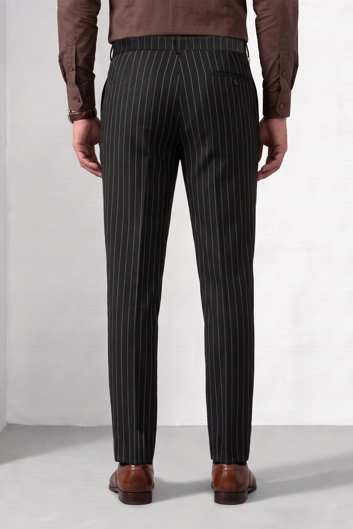 Men Striped Formal Kanso Trousers