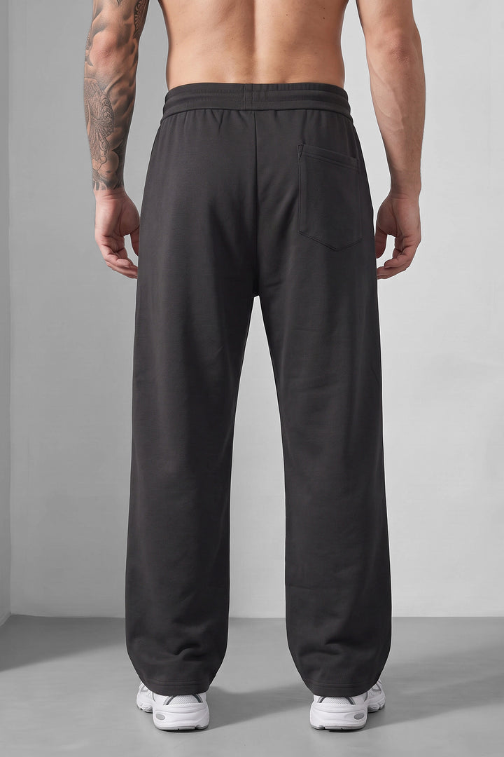 Grey Streetwear Essential Joggers