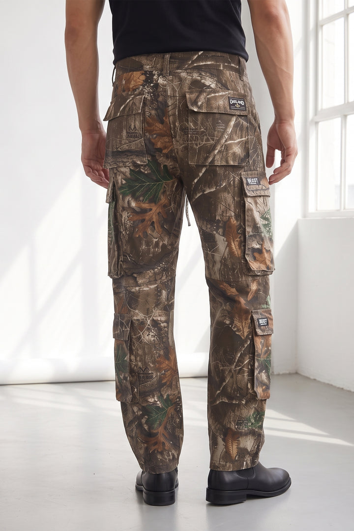 Multi Color Camouflage 8 Pocket Cargo Pants