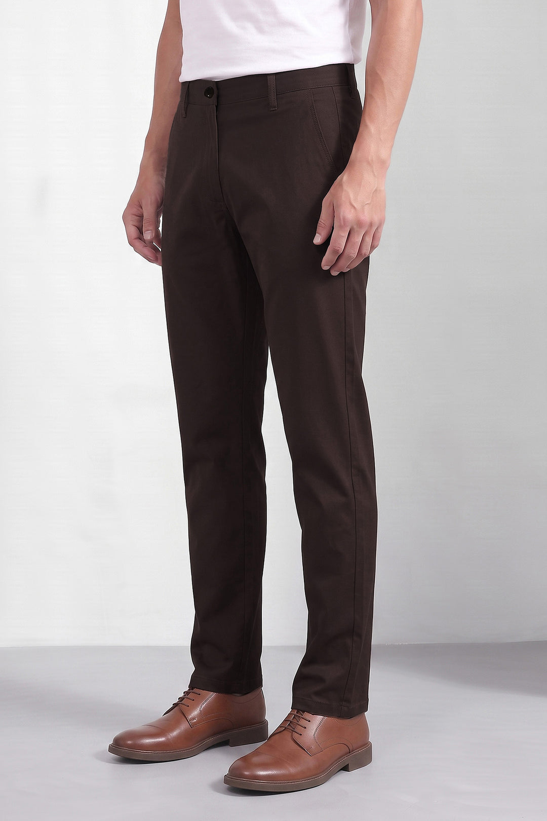 REGULAR FIT PLAIN TROUSER