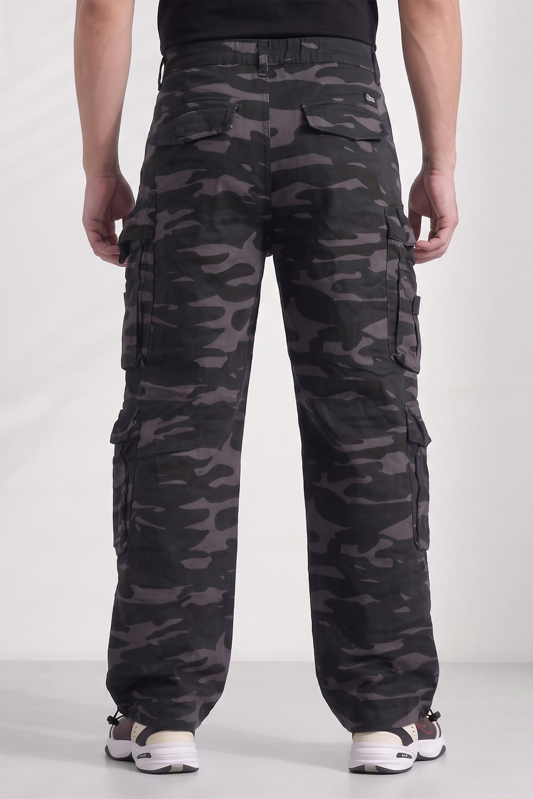 8 Pocket Military Style Camouflage Cargo Pants for Men