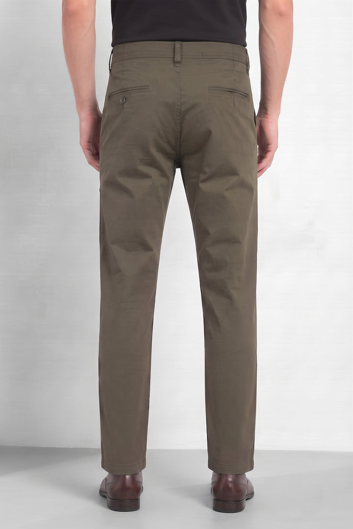 REGULAR FIT PLAIN TROUSER