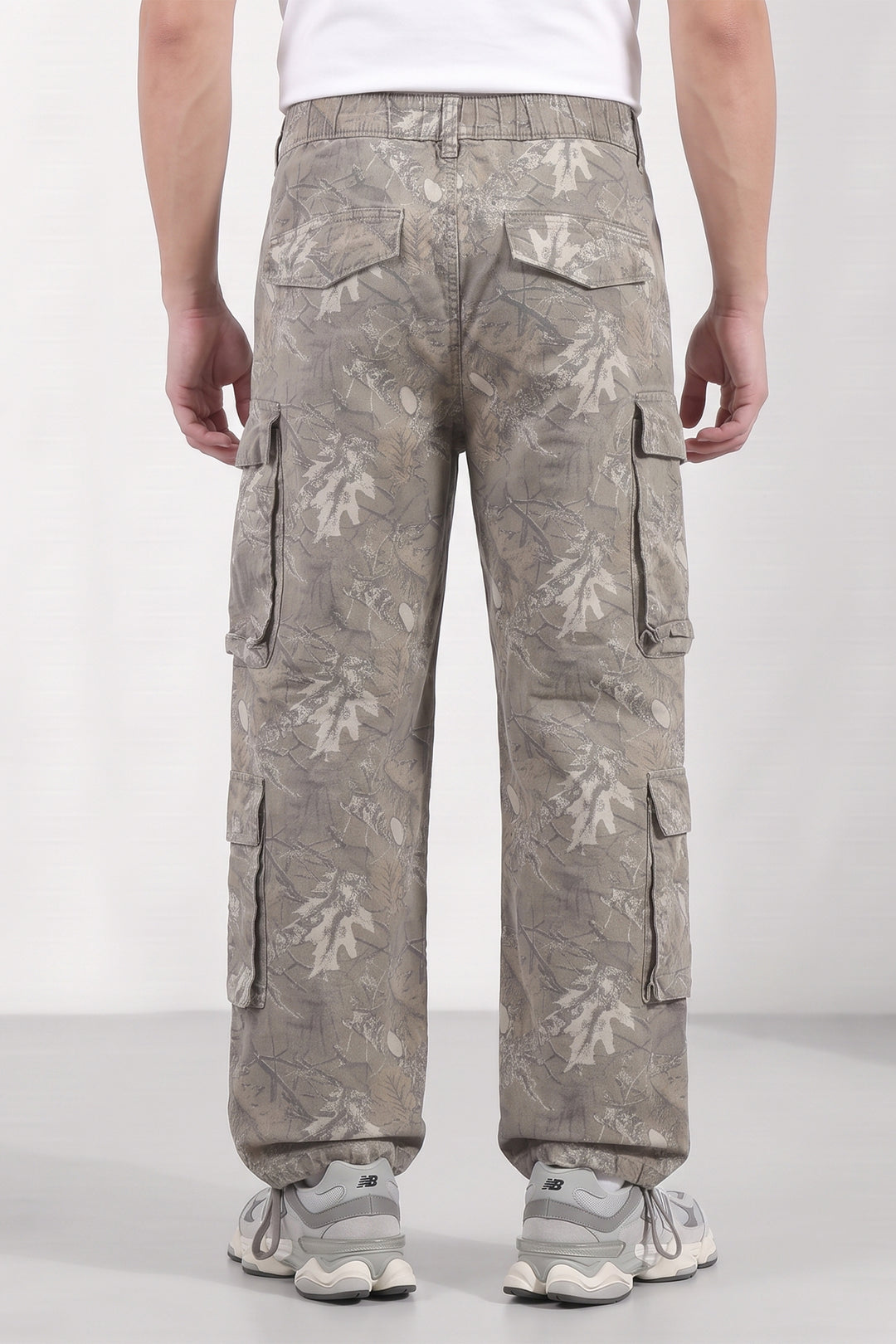 8 Pocket Military Style Camouflage Cargo Pants for Men
