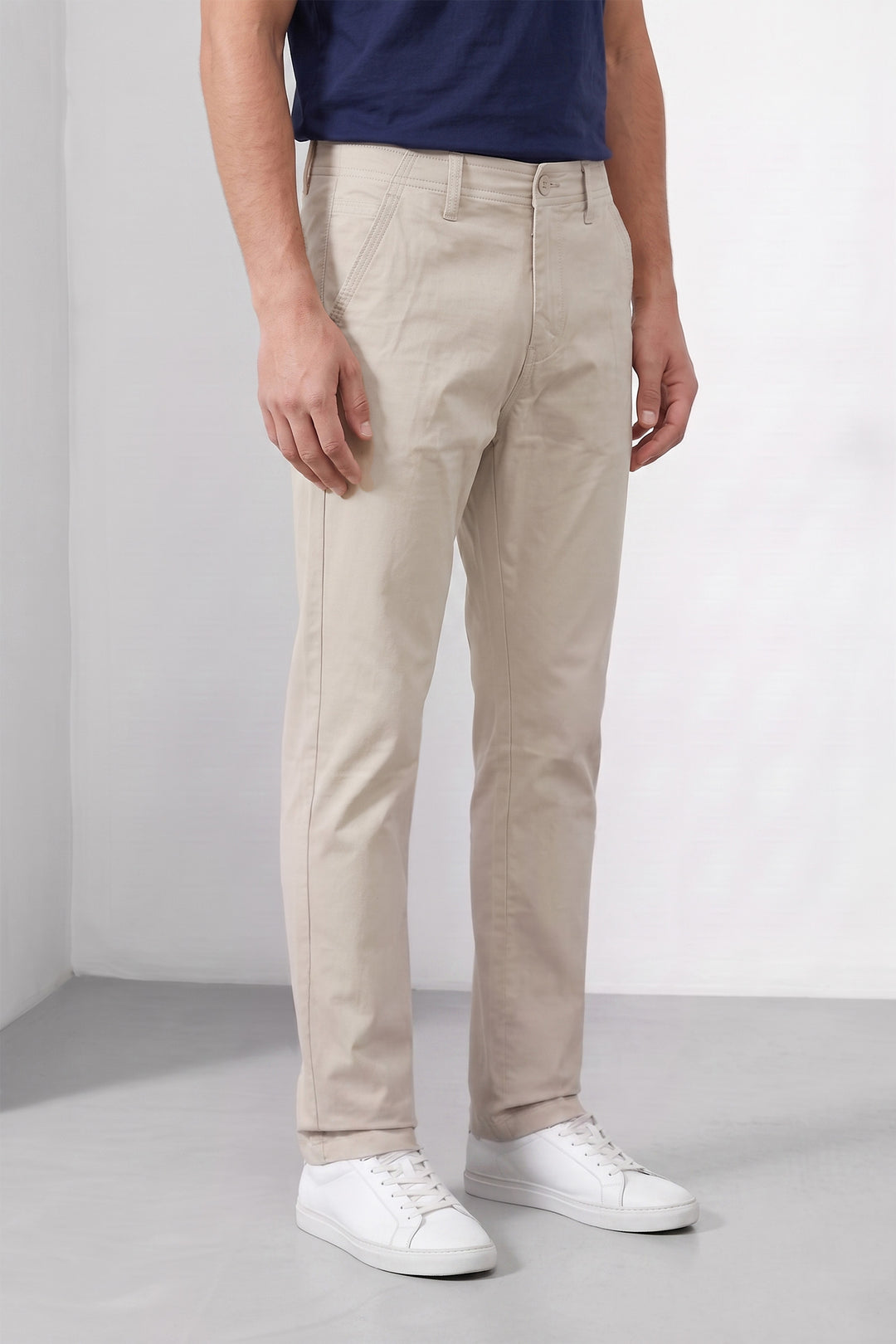 REGULAR FIT PLAIN TROUSER