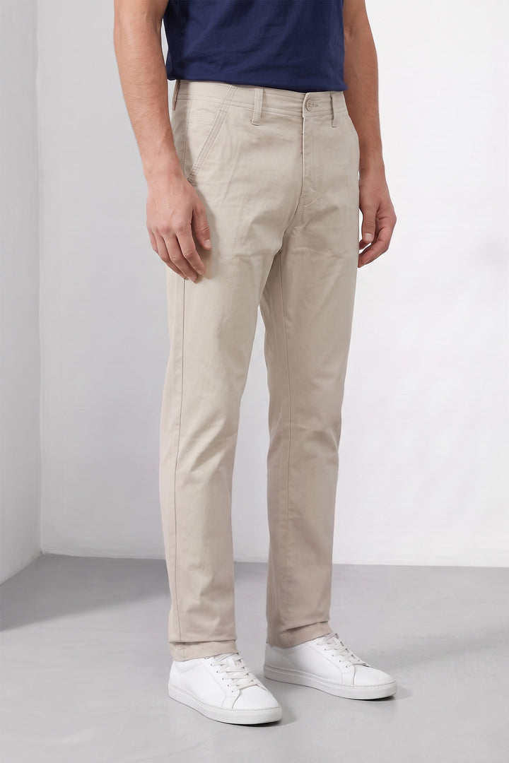 REGULAR FIT PLAIN TROUSER