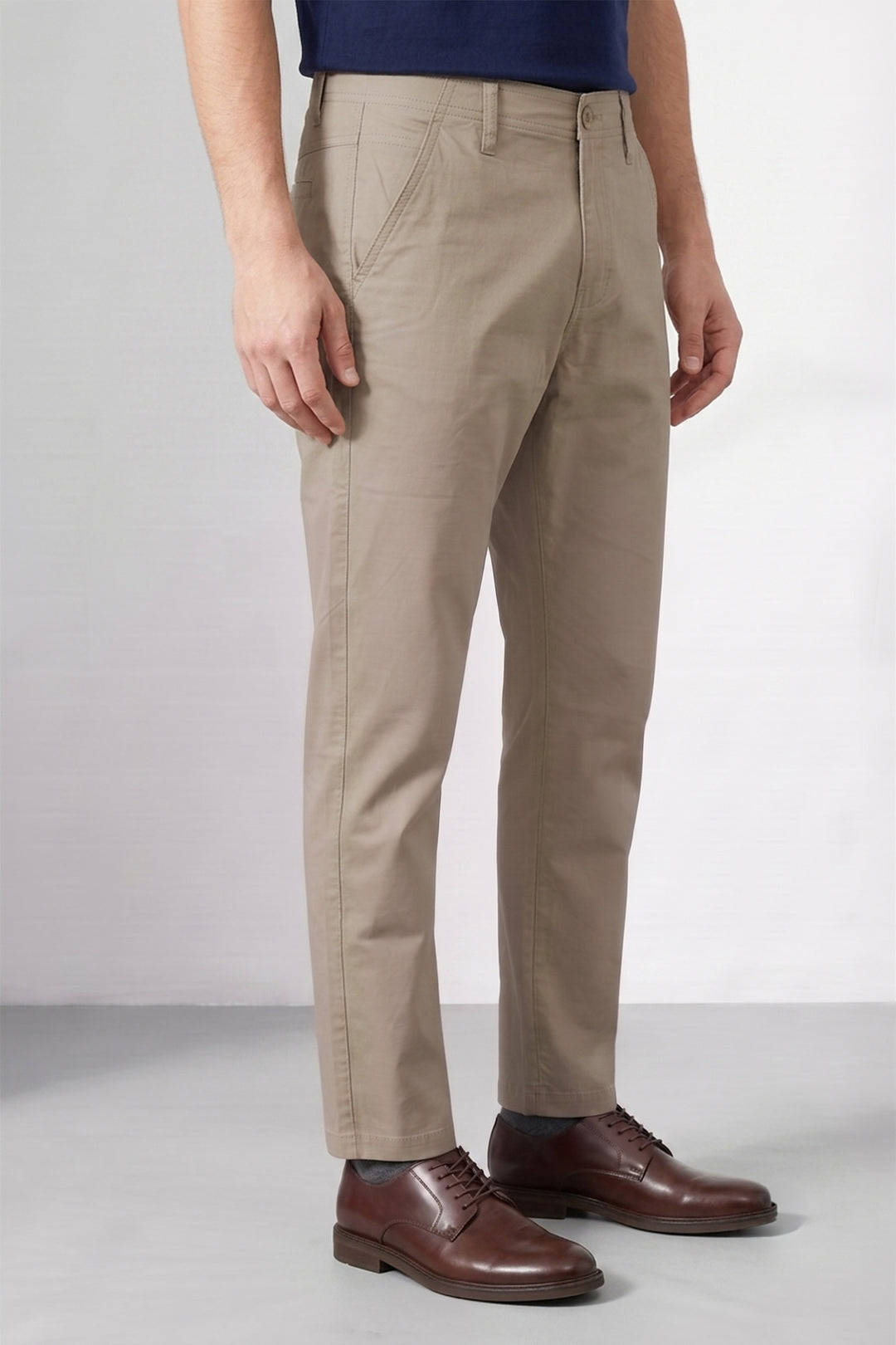 REGULAR FIT PLAIN TROUSER