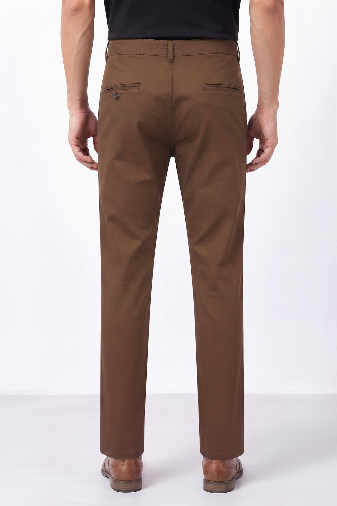 REGULAR FIT PLAIN TROUSER