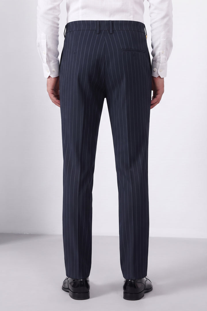 Men Striped Formal Kanso Trousers