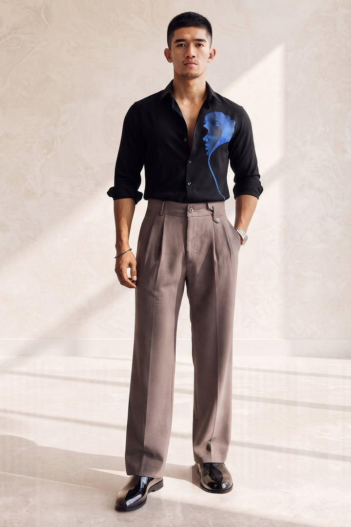 Cocoa Drift Japanese Trouser